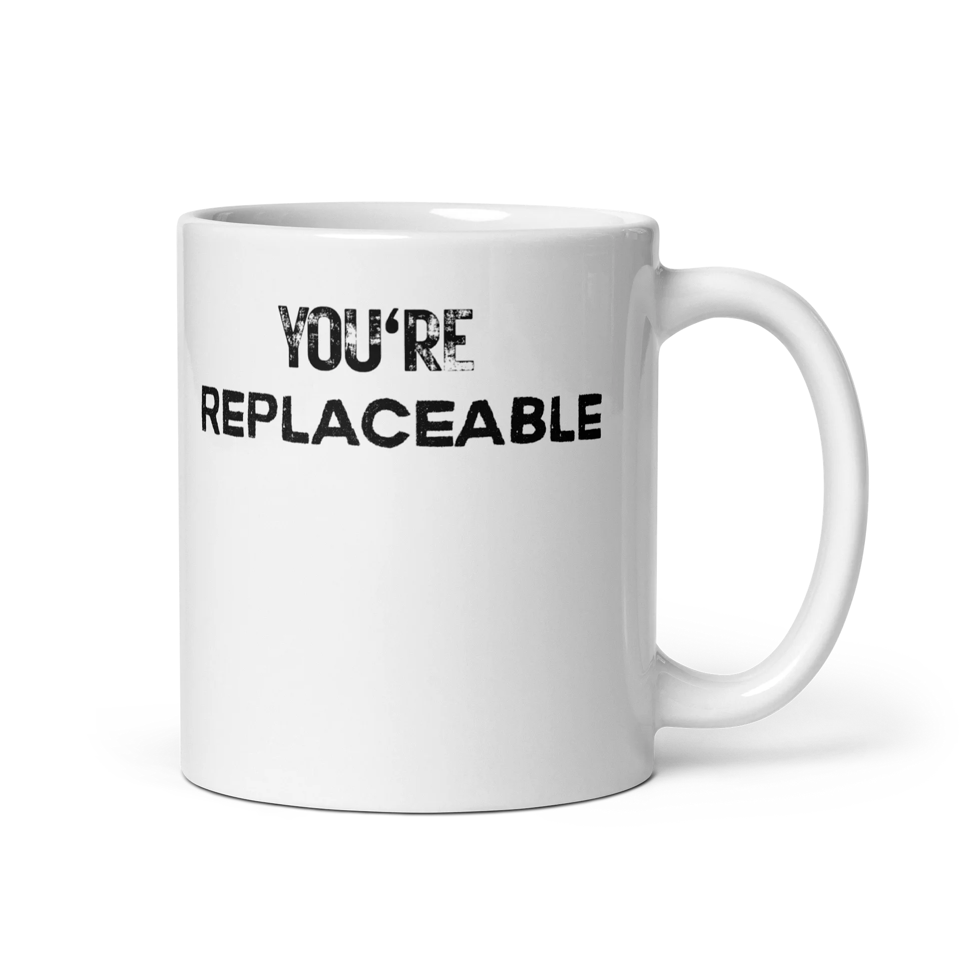 I'm The Boss Mug – Funny Two-Sided Office Coffee Cup product image (1)