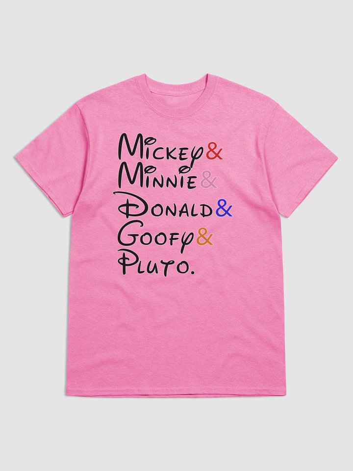 Mickey & Minnie & Donald & Goofy & Pluto T-shirt product image (8)