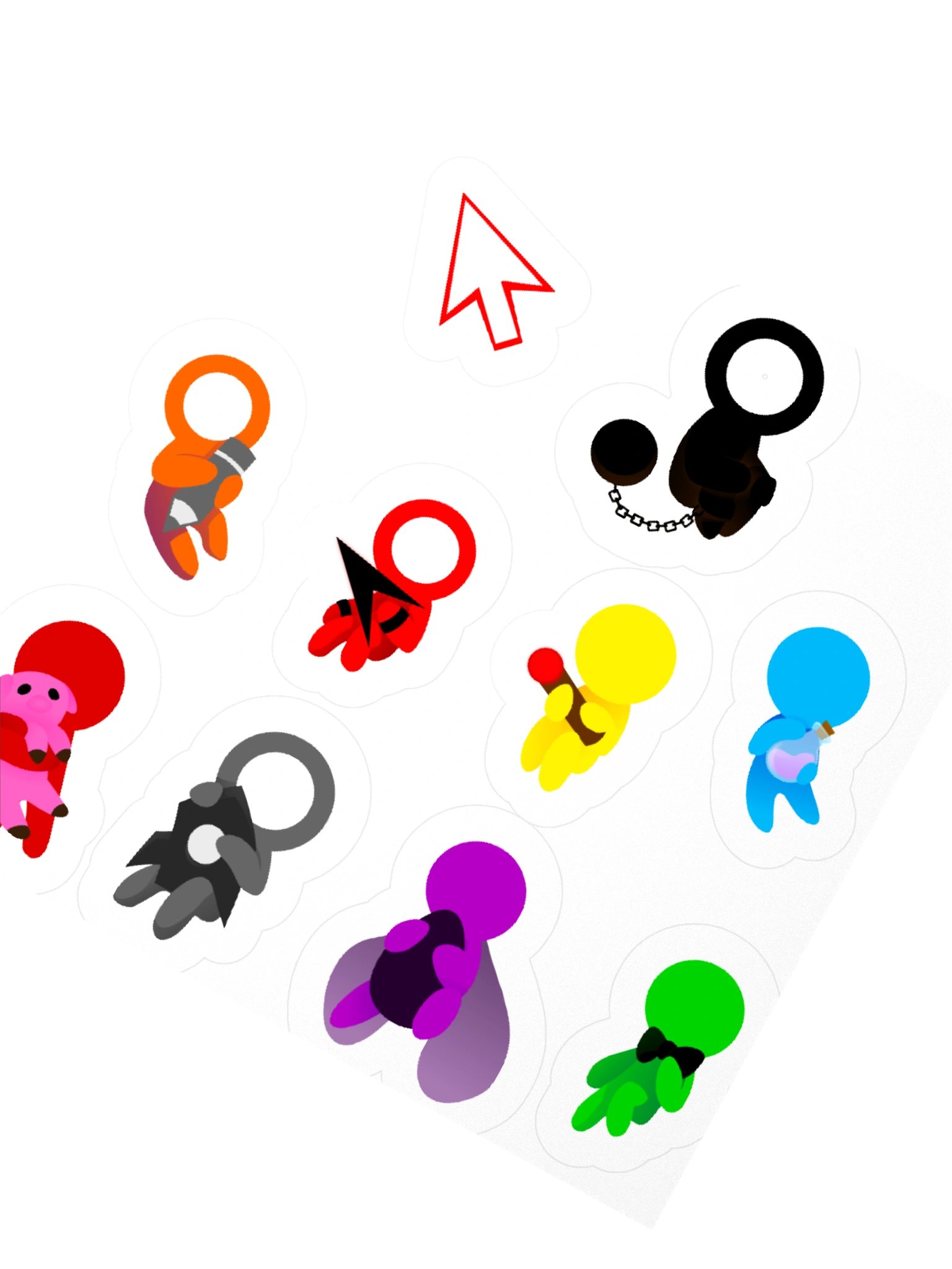 Alan becker sticker sheet product image (5)