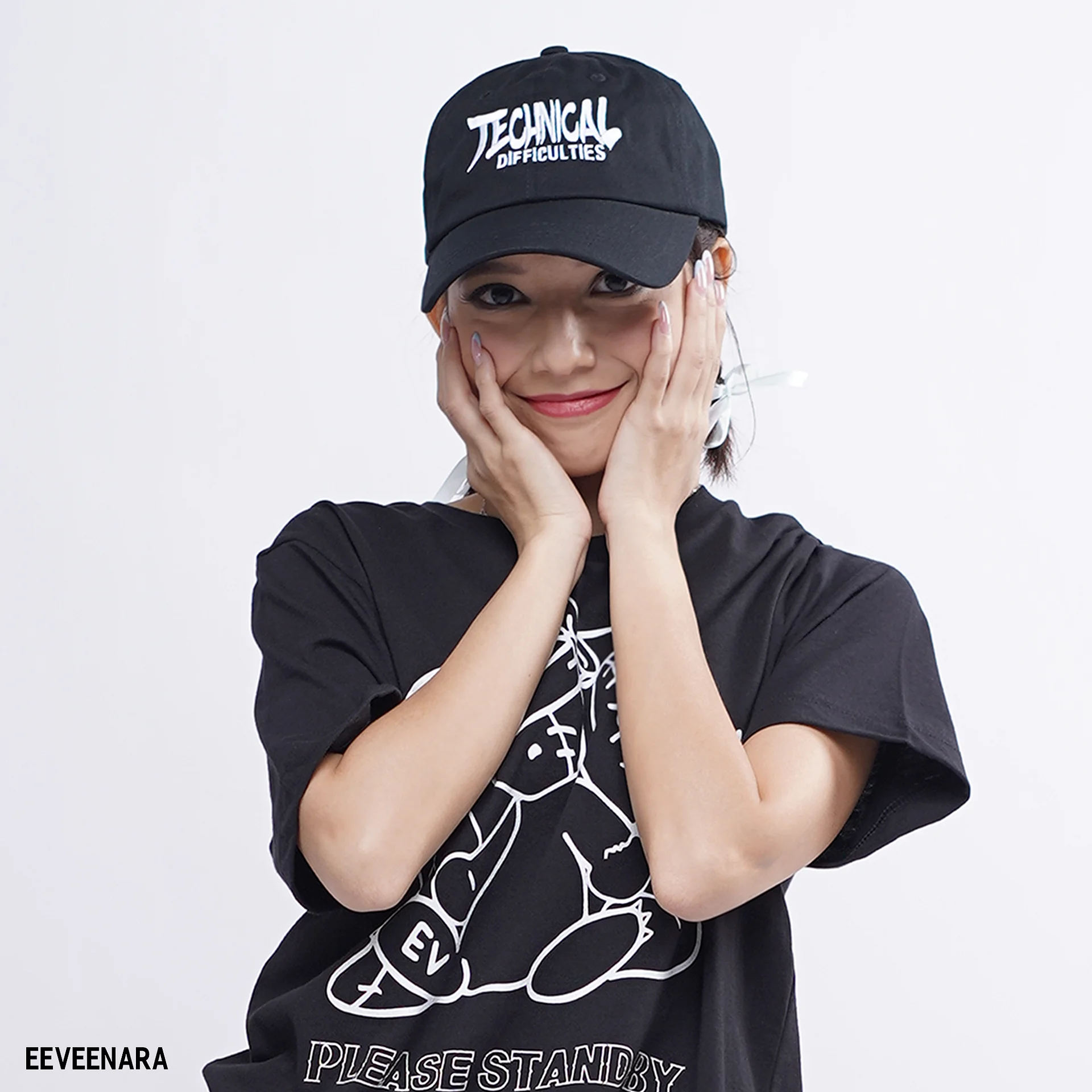 TECHNICAL DIFFICULTIES CAP - [BLACK] product image (3)
