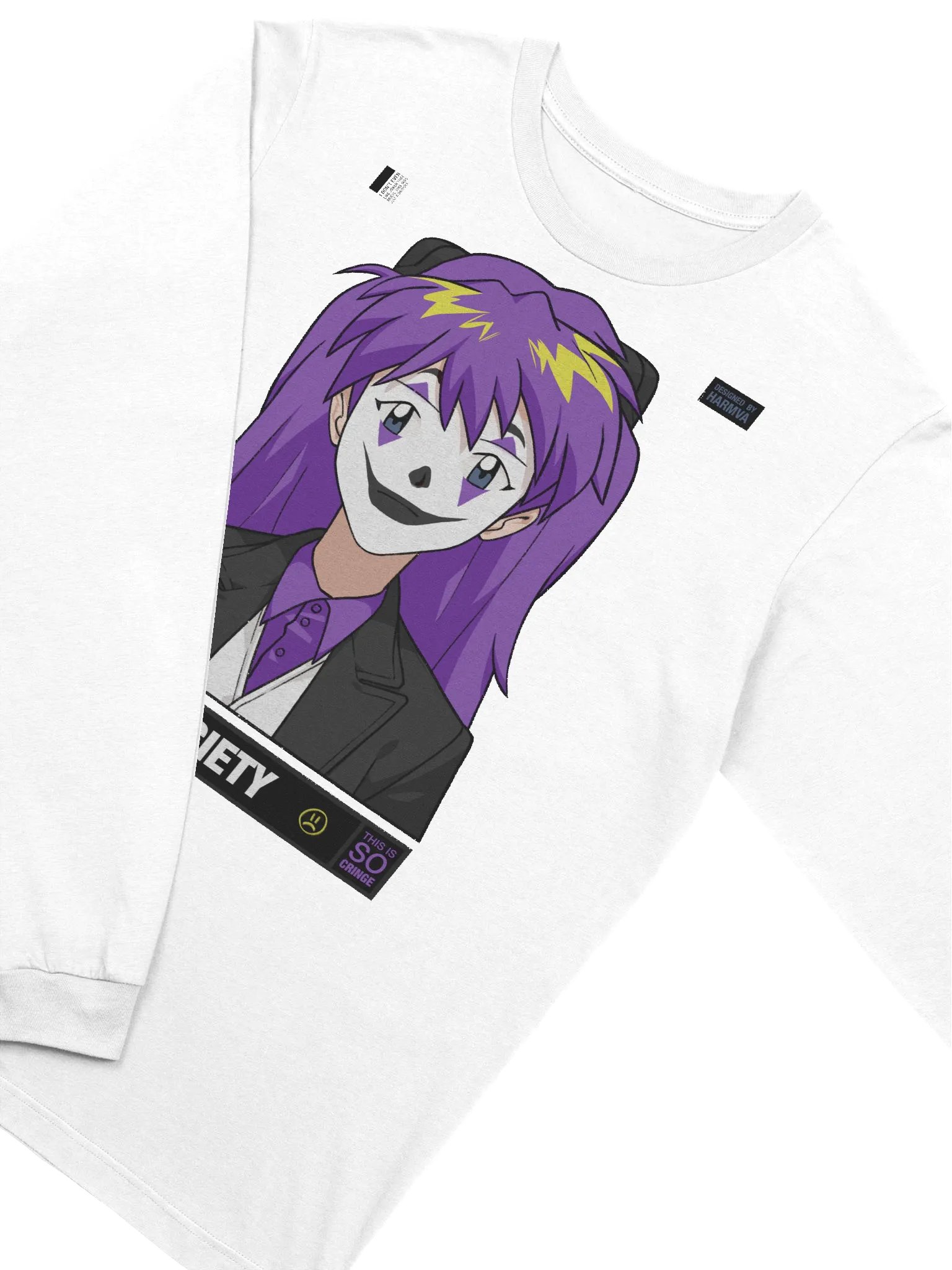 Woker Non-Binary SOCIETY Long Sleeve T-Shirt product image (3)
