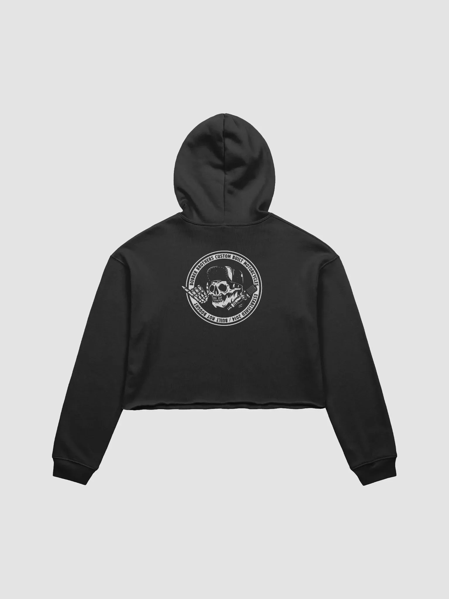 Shop Crest - Cropped Hoodie