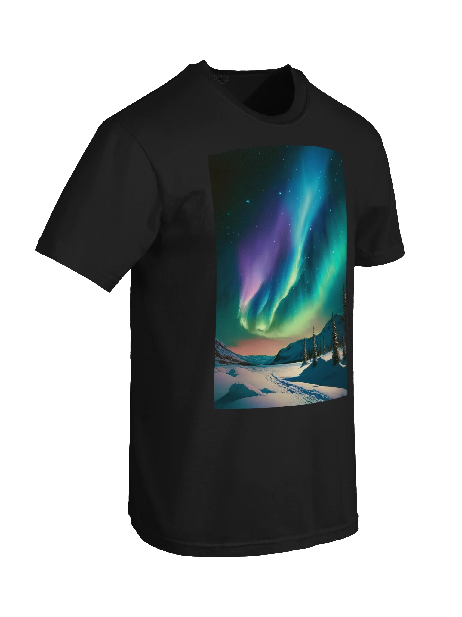 Aurora Night Sky Heavyweight Tee product image (10)