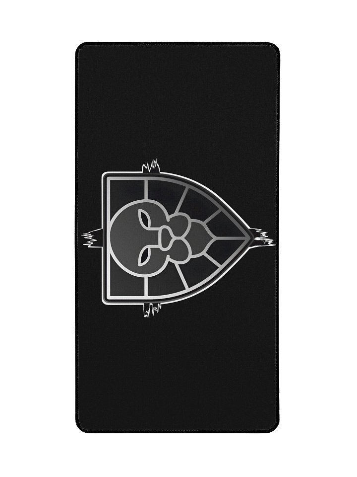 Lion Shield Large Desk Mat (Black) product image (2)