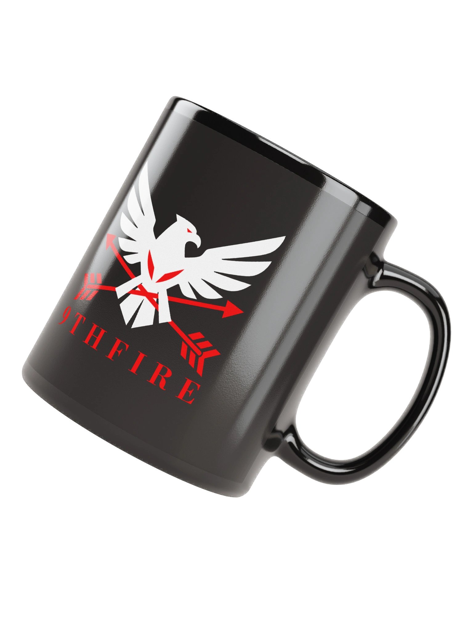 9thFire Black Glossy Mug product image (7)