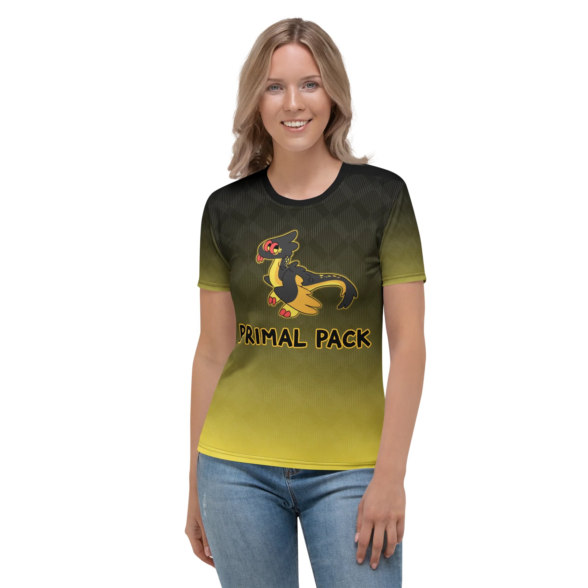 PRIMAL PACK WOMENS CREW NECK TEE product image (2)