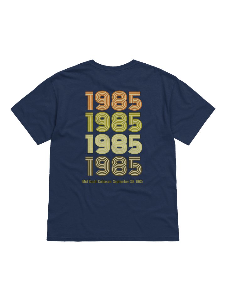 Cheap Pop – Mid‑South 1985 Tee (Navy) product image (2)