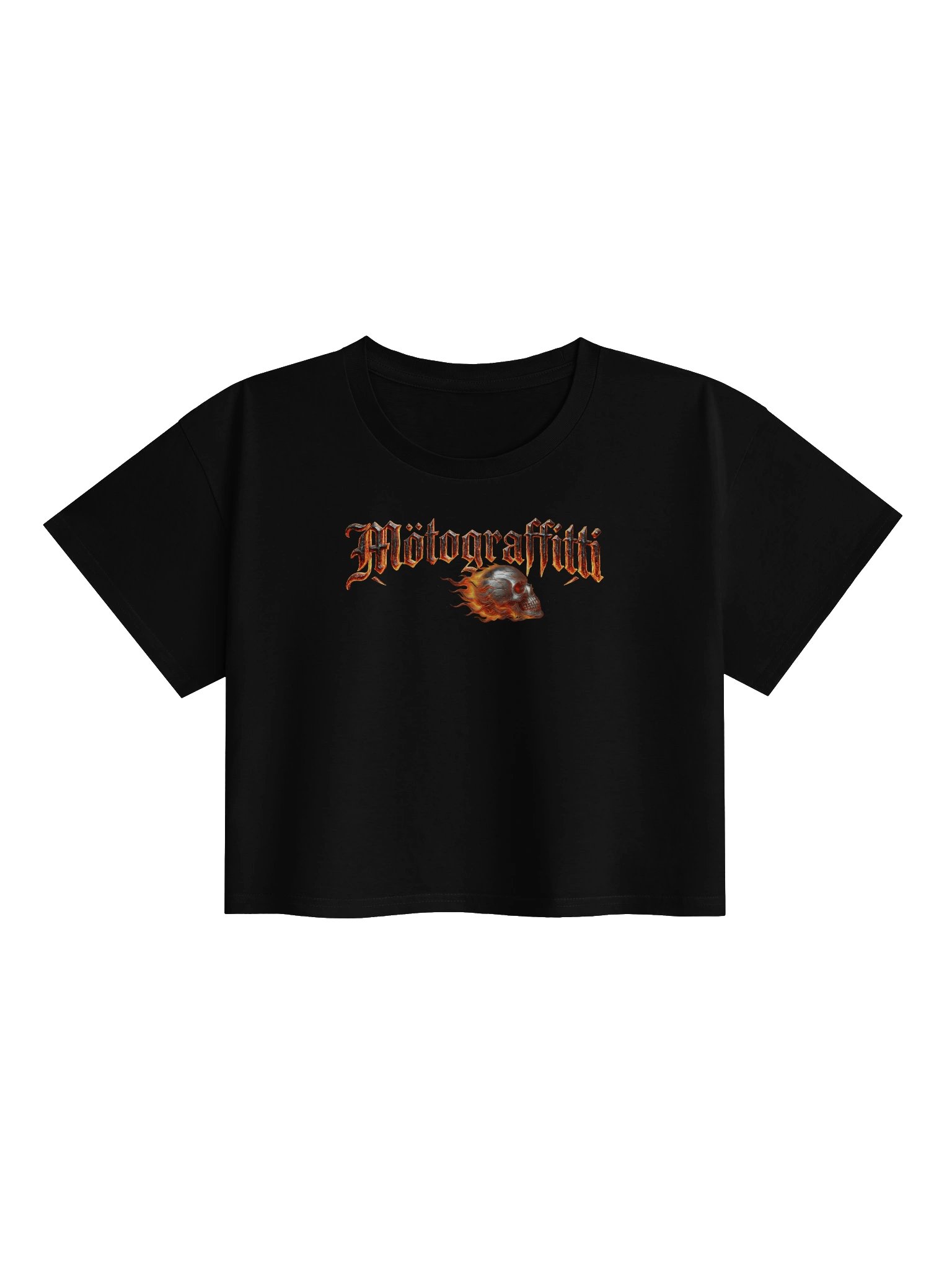 "Big Attitude" Mötograffiti Crop Top product image (1)