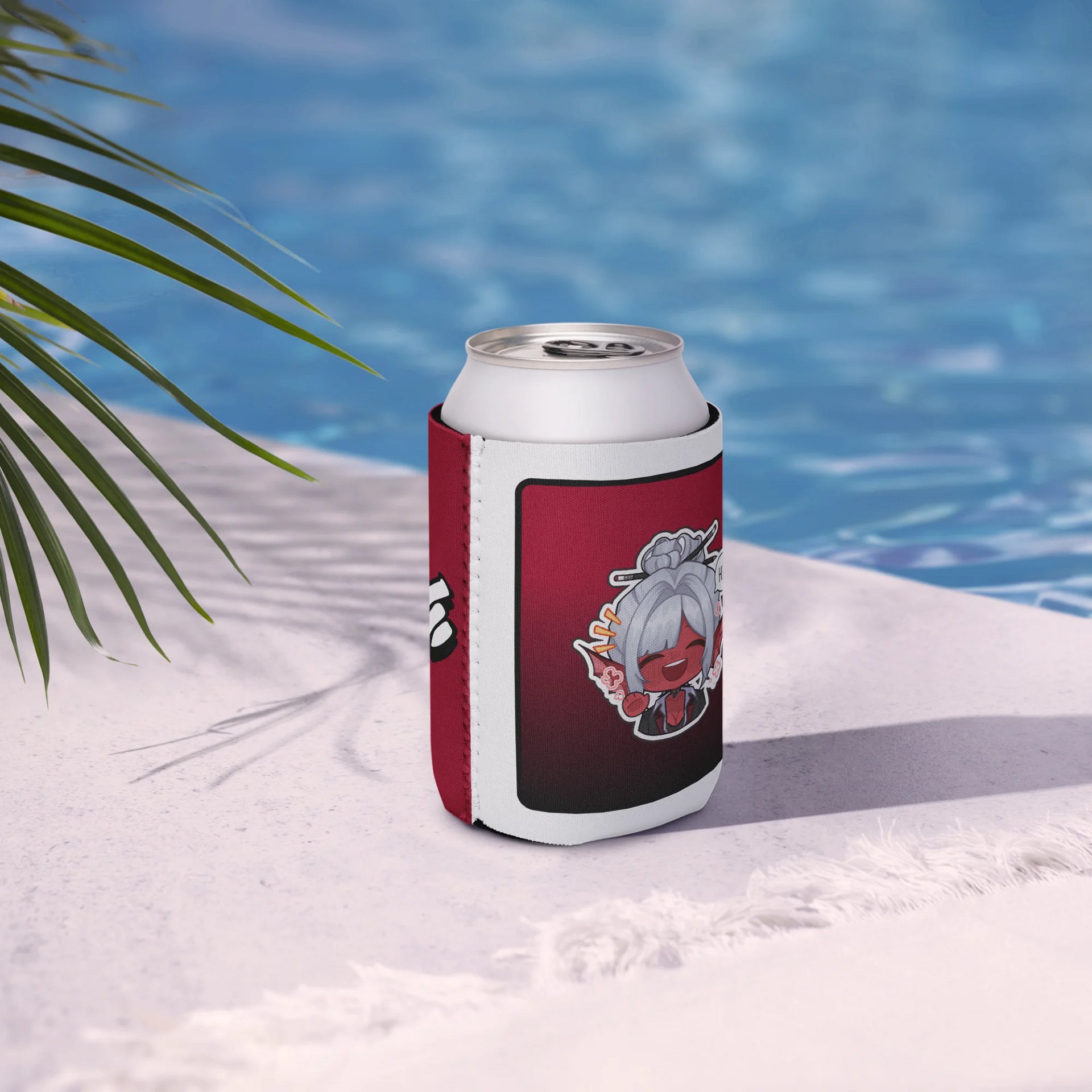 Greetings Emote Coozie (Red) product image (7)