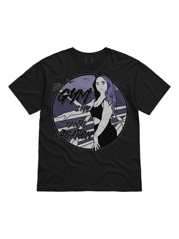 The Gym is My Mental Vacation Tee product image (1)