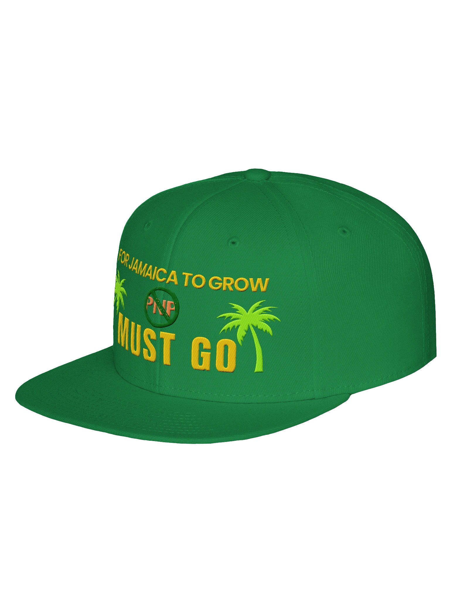 Must Go Snapback — 'FOR JAMAICA TO GROW' product image (5)