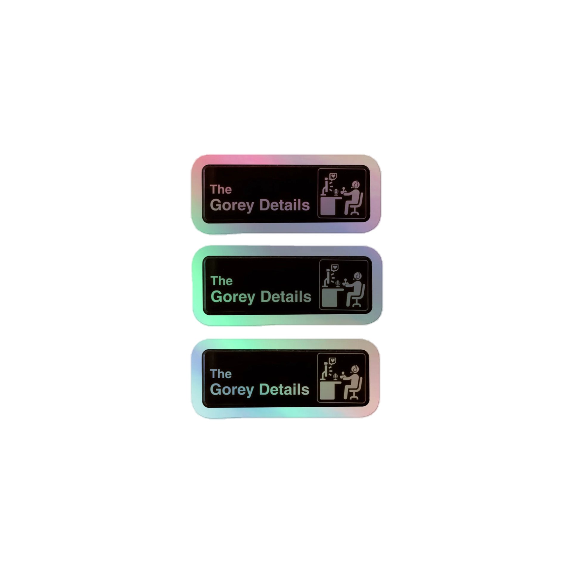 The Studio - Kiss-Cut Holographic Sticker Sheet product image (1)