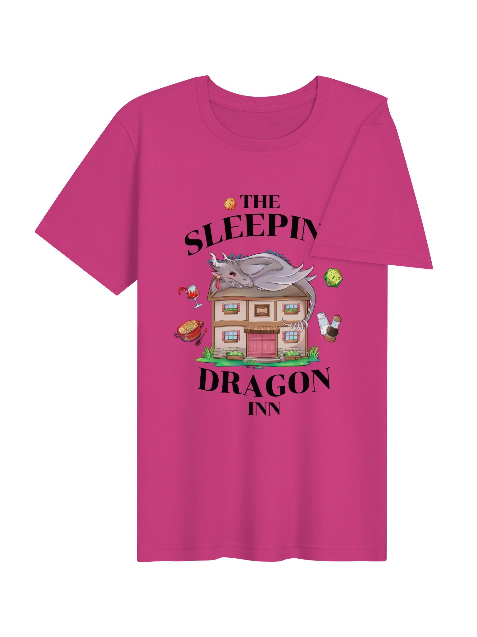 The Sleeping Dragon Inn Tee [Black Font] product image (39)