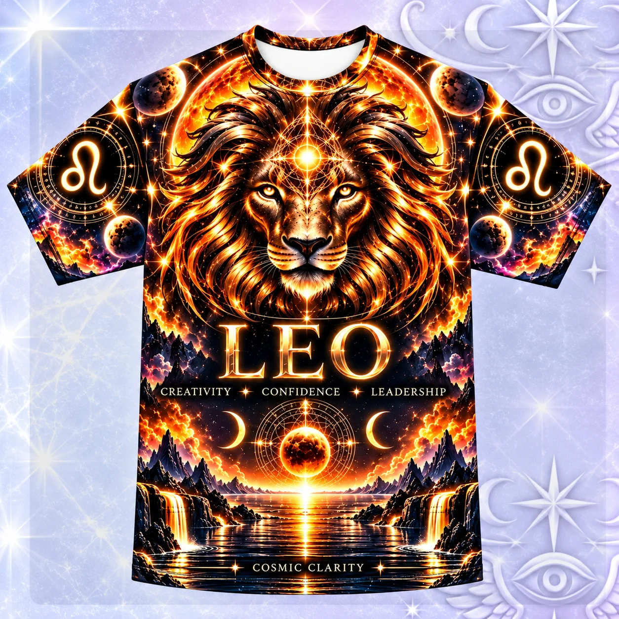 Leo Zodiac T-shirt product image (1)