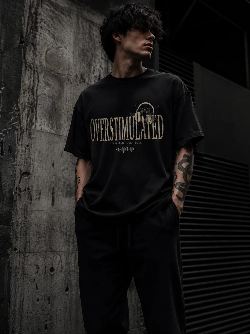 Overstimulated | Vintage Streetwear Tee product image (1)