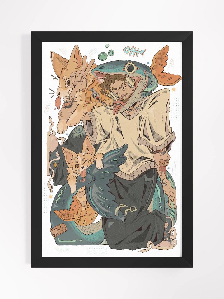 Off the Hook - Framed Poster product image (1)