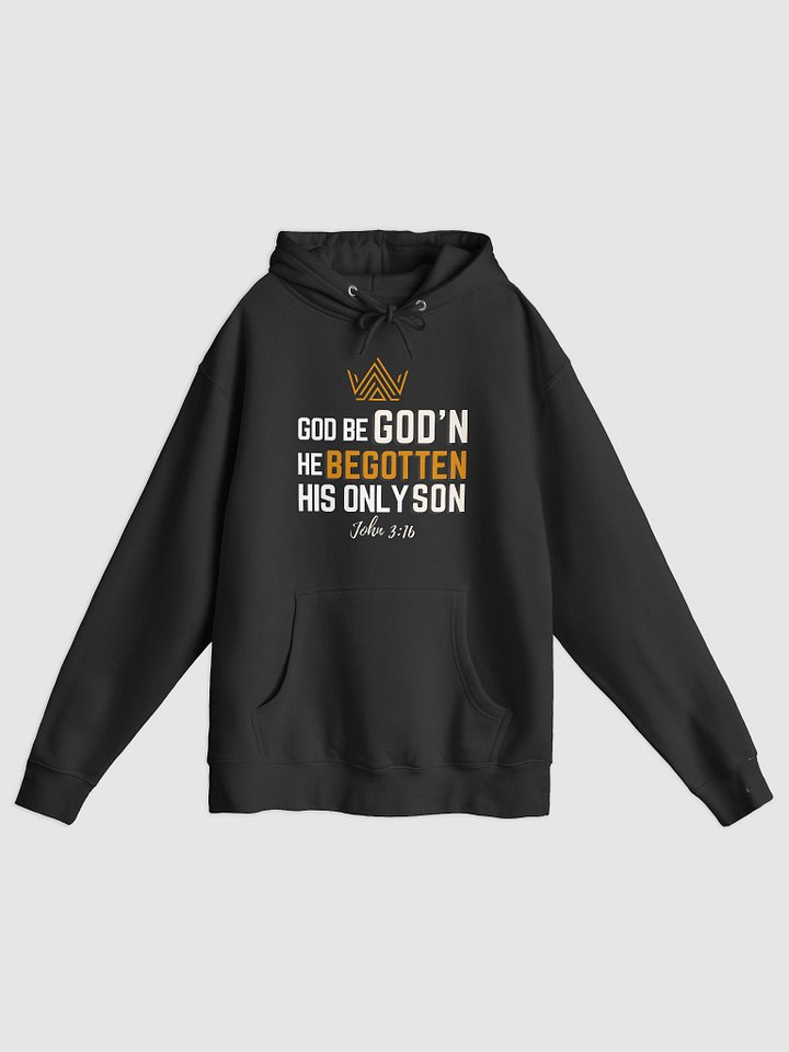 God Be God'n Hoodie (Gold & White Design)) product image (1)