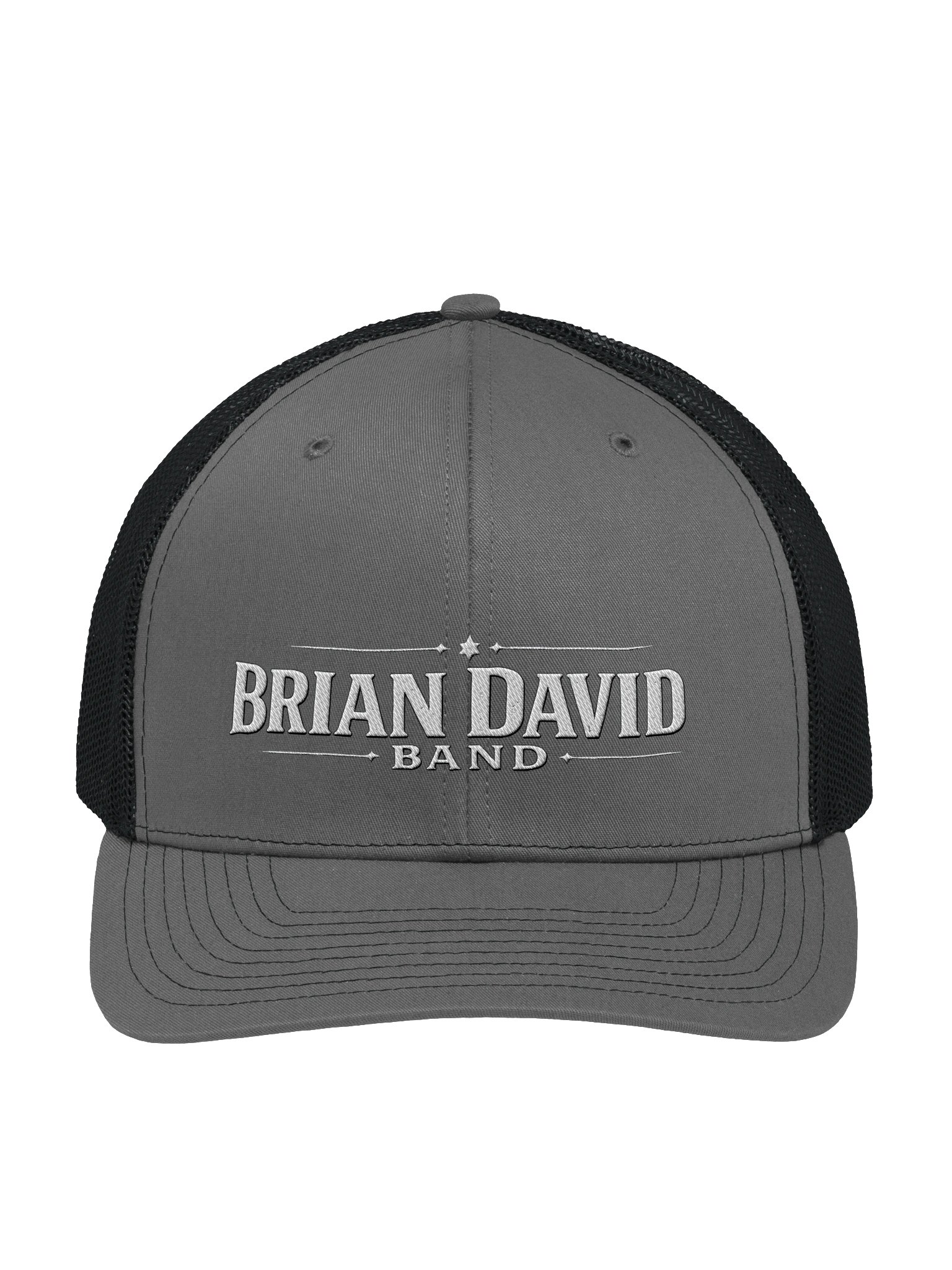 BRIAN DAVID BAND GRAY HAT product image (1)