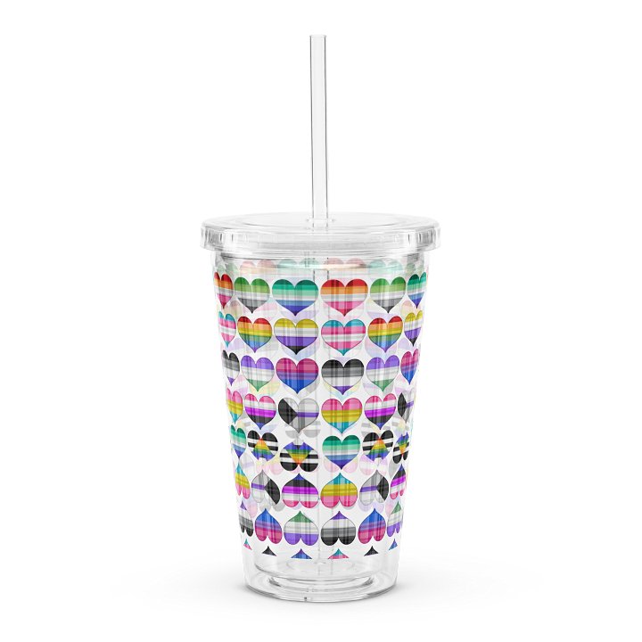 All the Hearts Clear Cup product image (1)