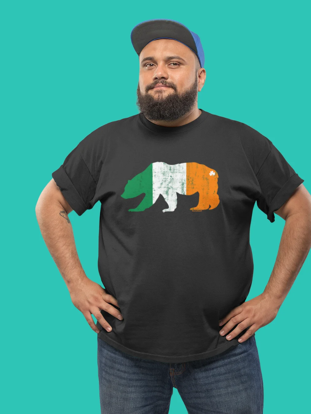 St. Patricks Day Irish Bear T-Shirt product image (2)