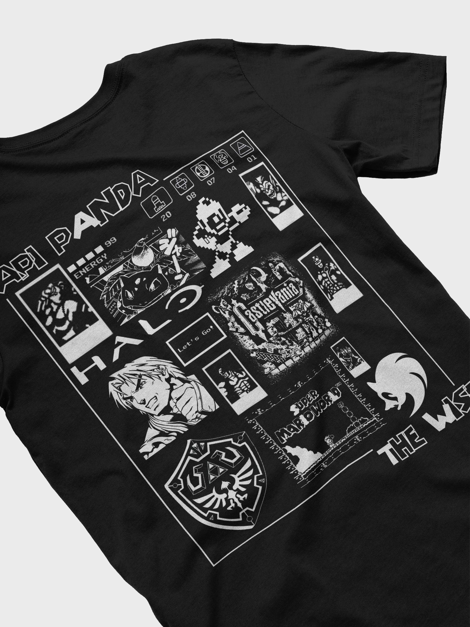 Panda with Back Design Shirt product image (4)