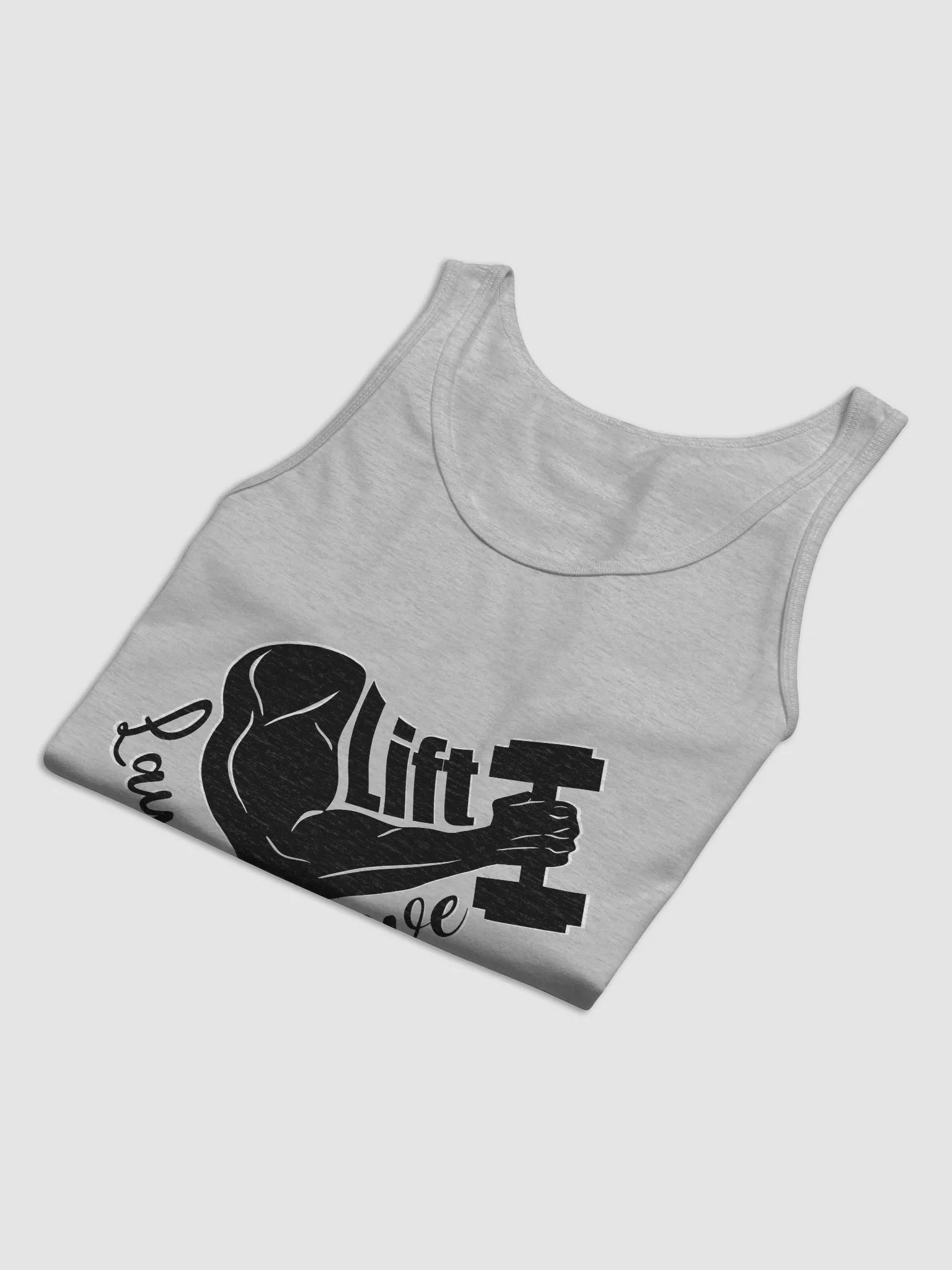 Lift Laugh Love Dark Mode Flex Tank Top product image (19)