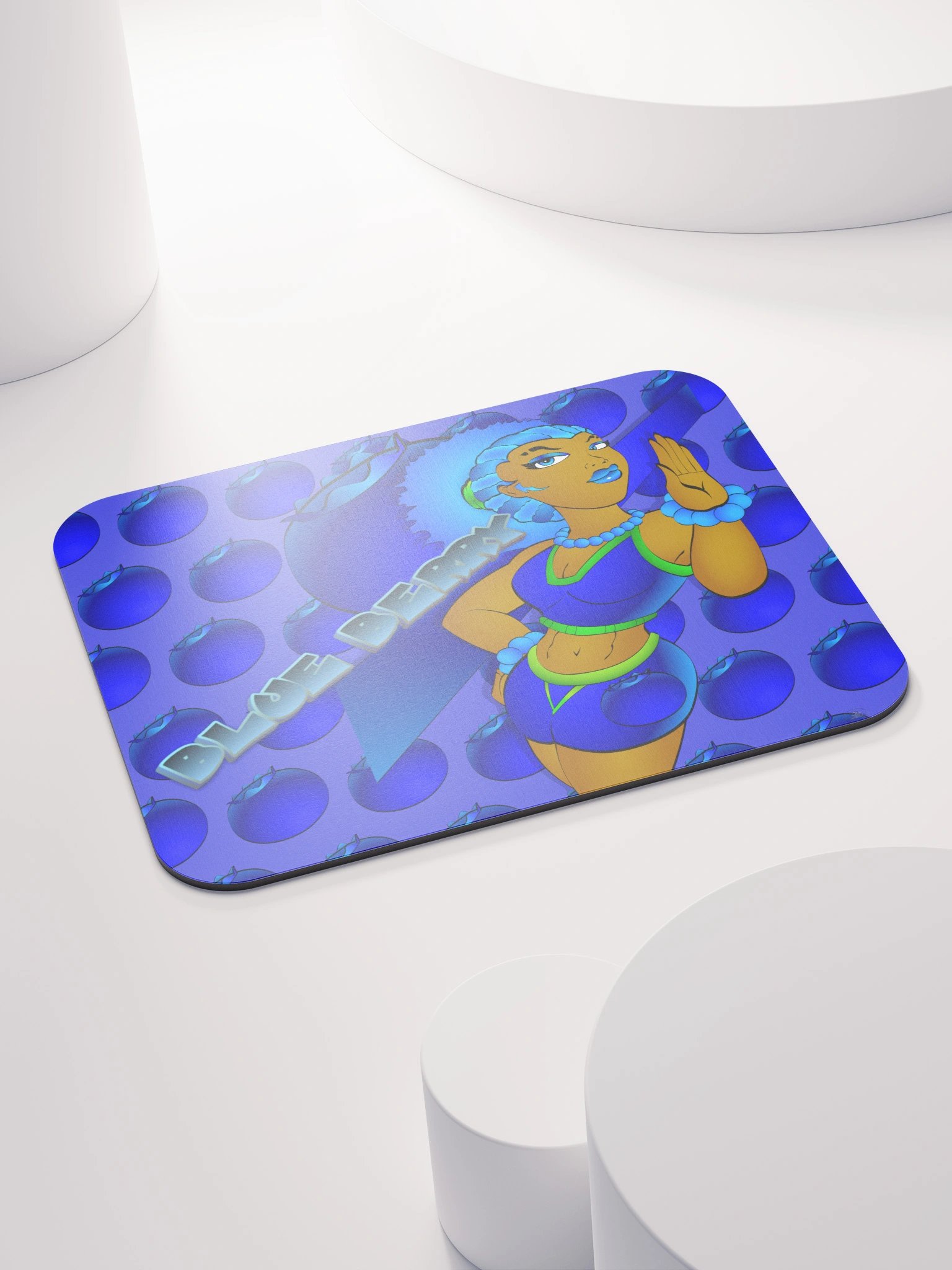 Blue Berry Bliss Mouse Pad product image (4)