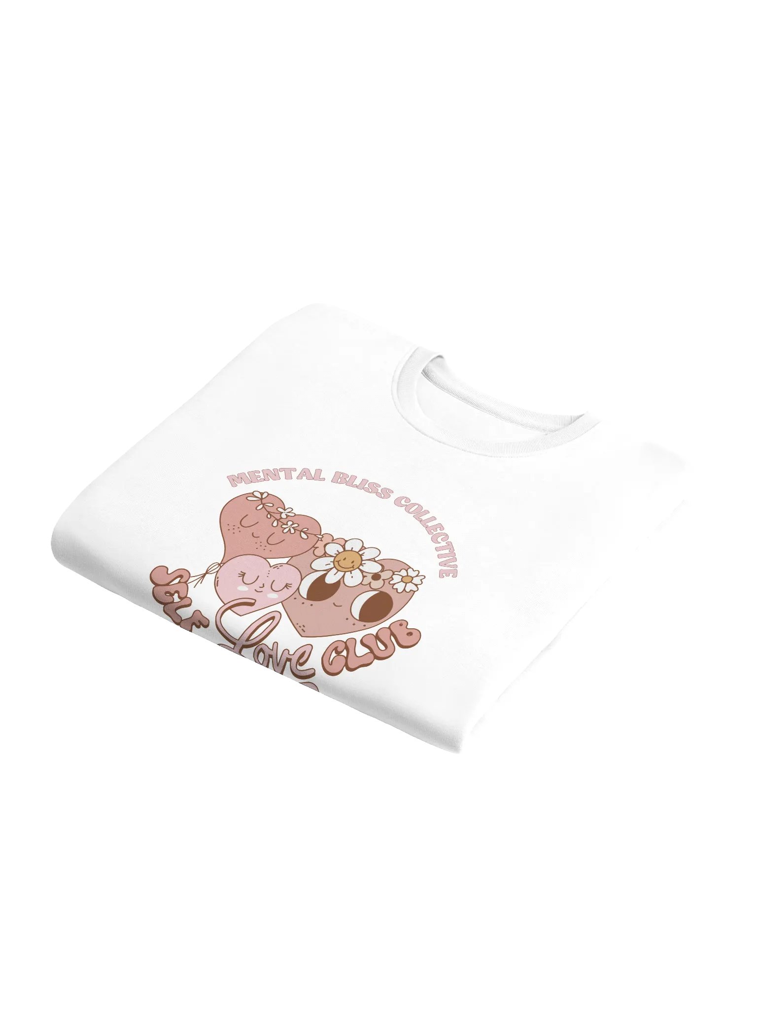 "Self Love Club" Unisex Eco Sweatshirt – Join the Movement of Self-Care product image (6)