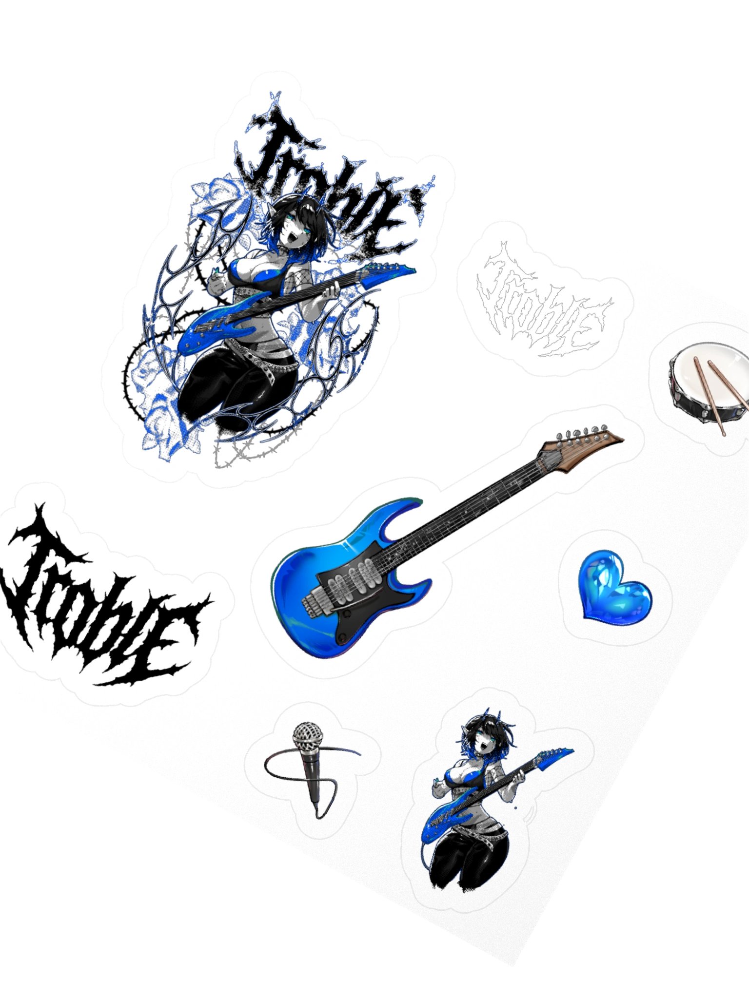 Troble Metal Sticker Sheet product image (2)