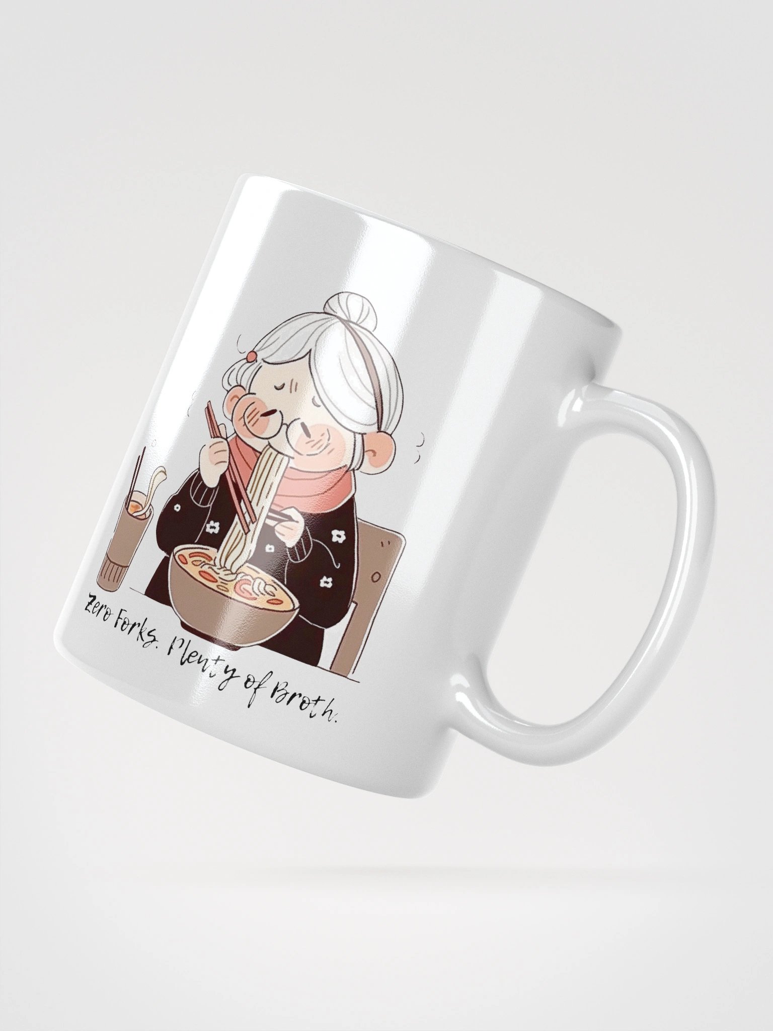 Zero Forks Plenty of Broth Microwave Mood Mugs™ product image (3)