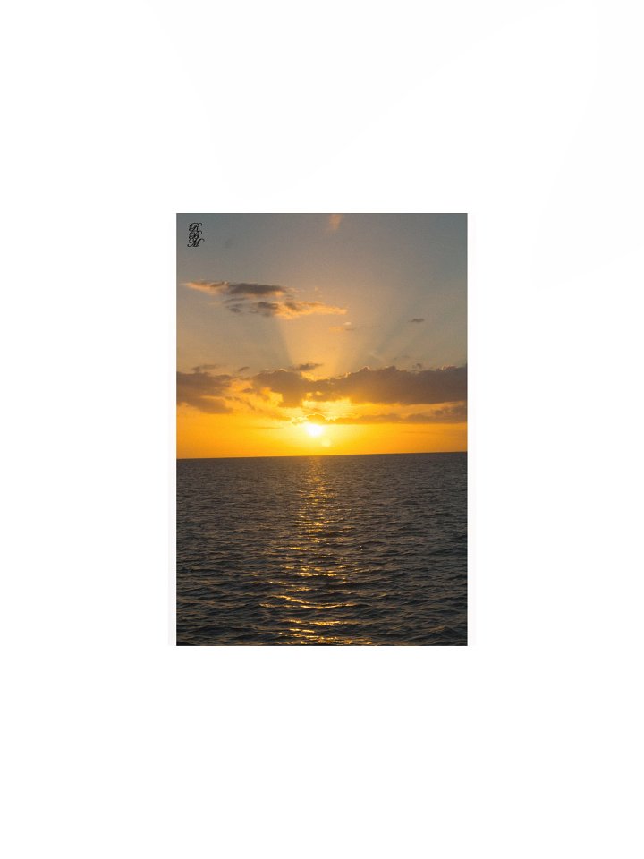 Bright Sunset on the Ocean product image (5)