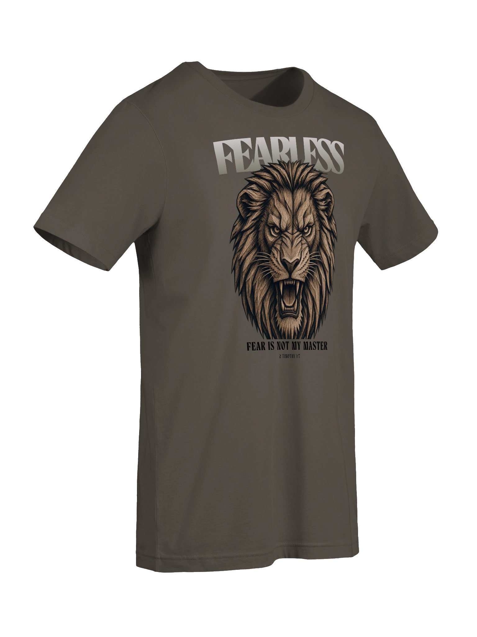 Fear Is Not My Master – Lion Tee product image (74)