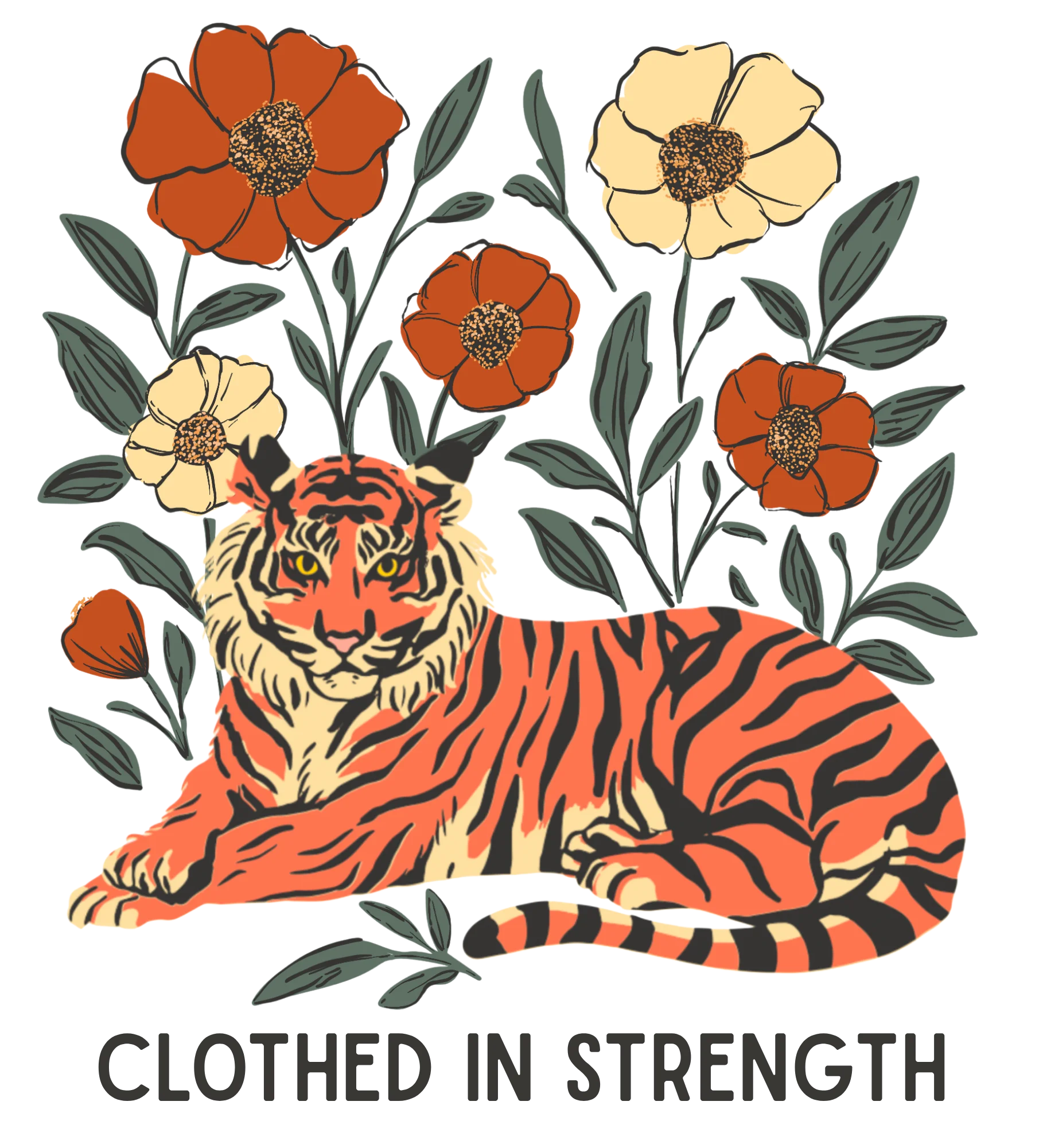 Clothed In Strength Tee CROPPED product image (4)