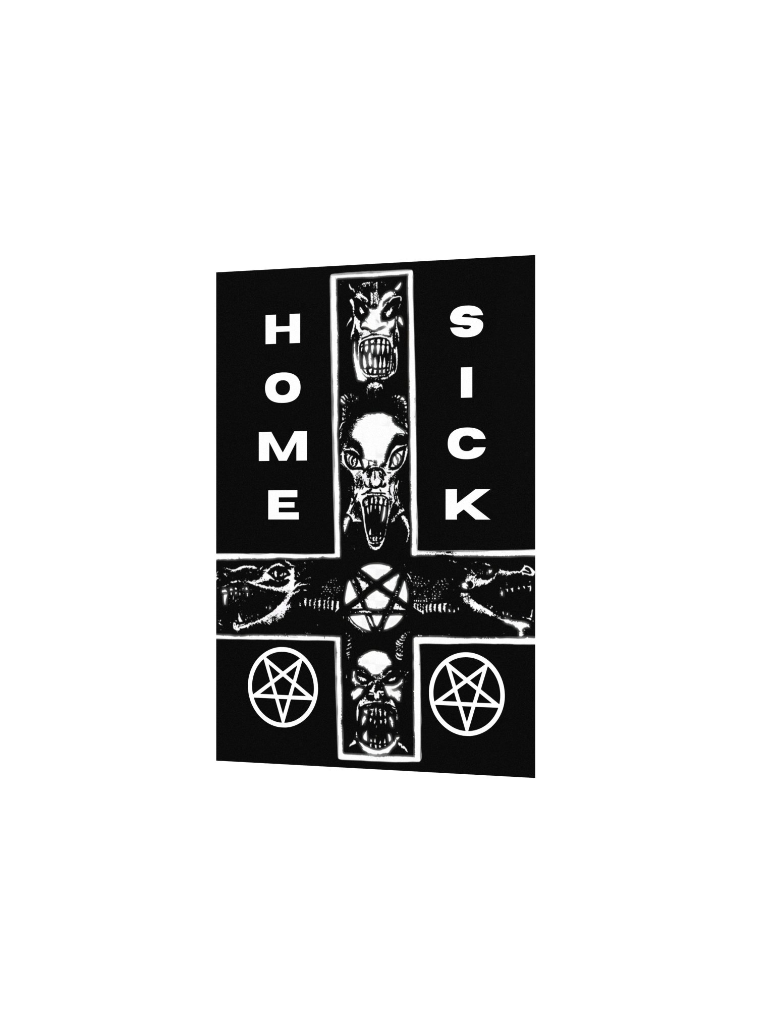 "HOMESICK" 5" by 7" Poster product image (2)