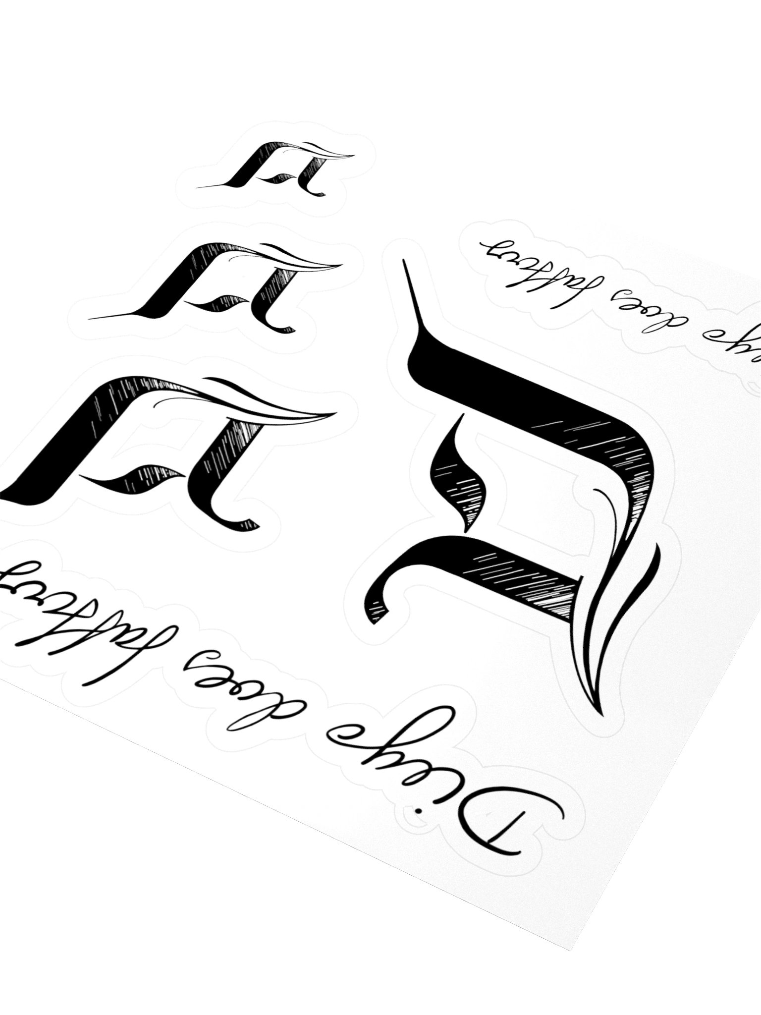 Diego Does Tattoos sticker sheet product image (5)