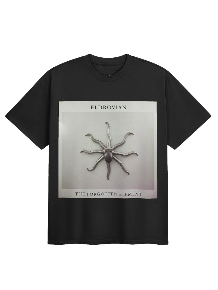 Eldrovian — The Forgotten Element AS Colour Heavy T-shirt (Black) product image (1)