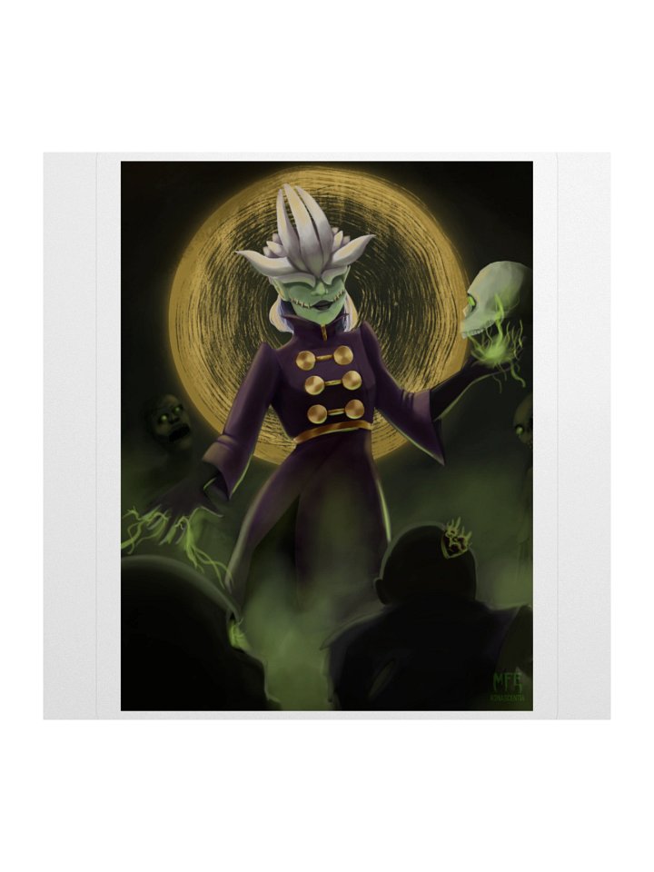 Lady Necromancer Sticker product image (1)