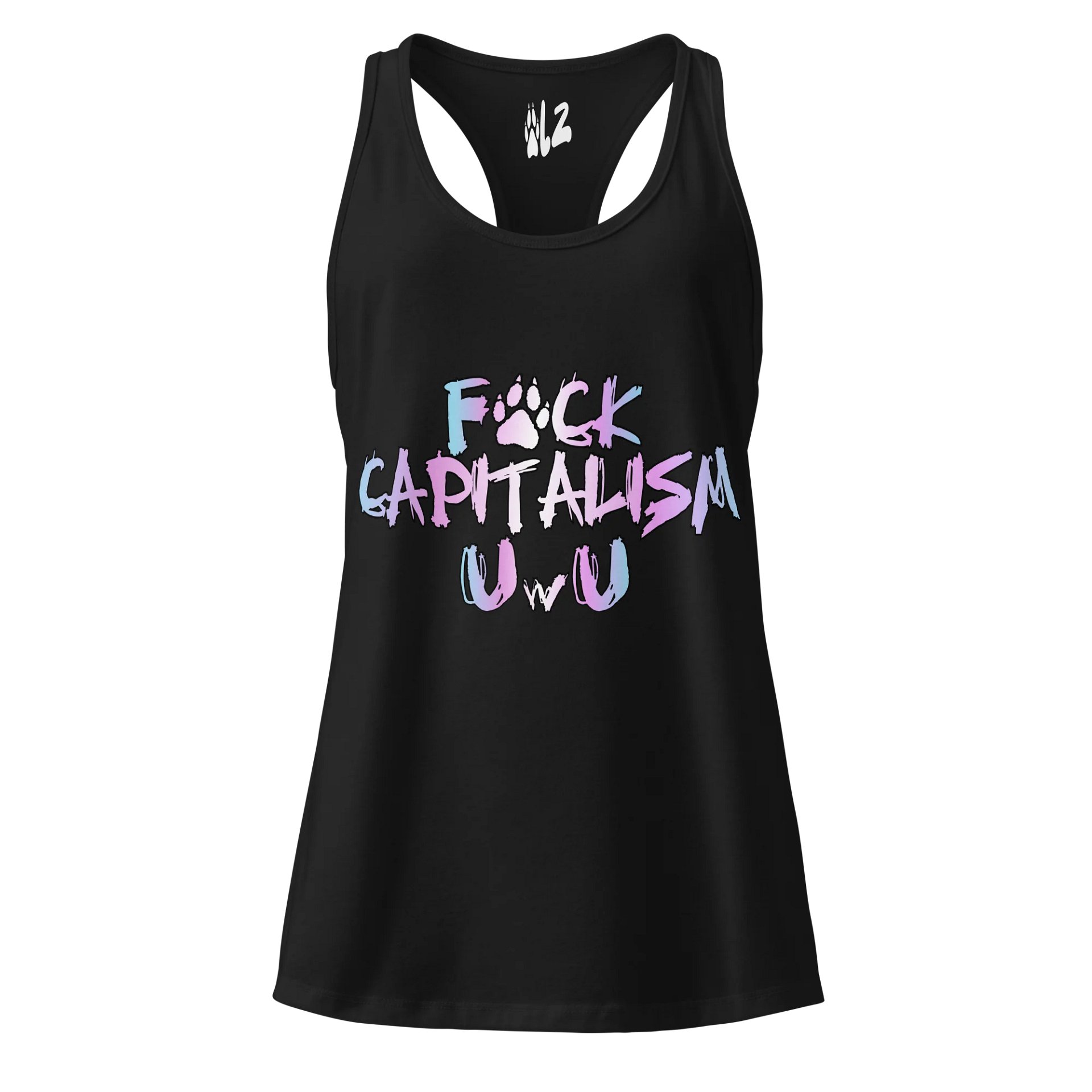 F*ck Capitalism UwU Racerback Tank Top product image (2)