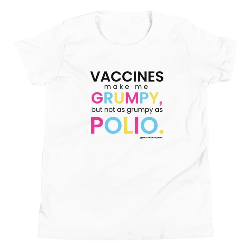 Polio Youth Tee - White product image (1)