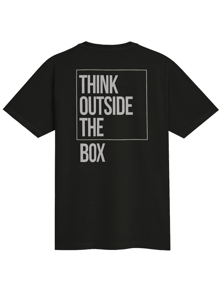 Think Outside The Box Oversized Tee (Dark) product image (1)