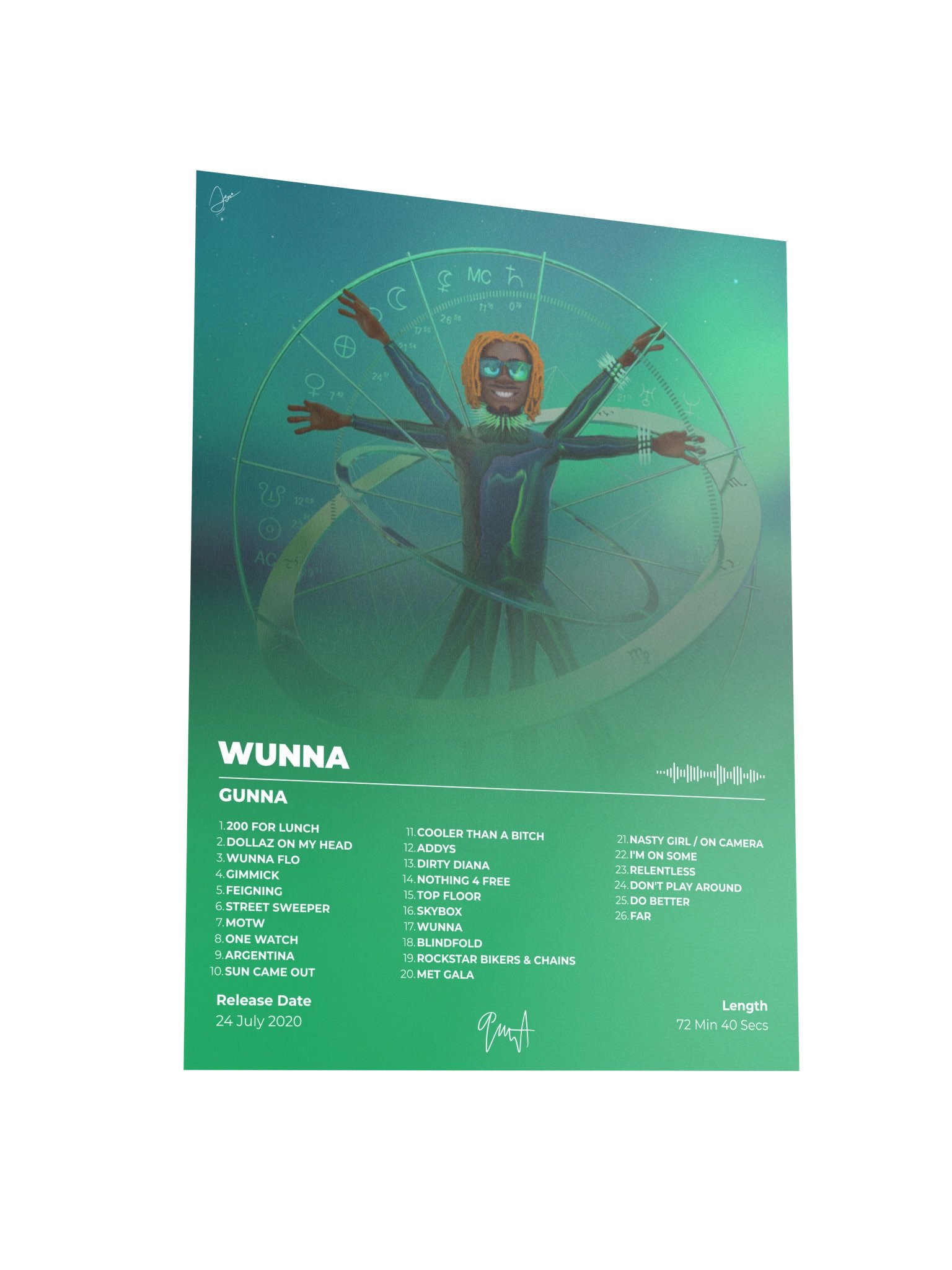 WUNNA Album Poster product image (5)