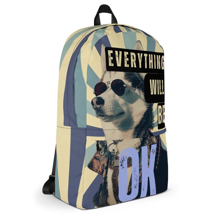 Siberian Husky Everything Will Be OK Hoodie product image (2)