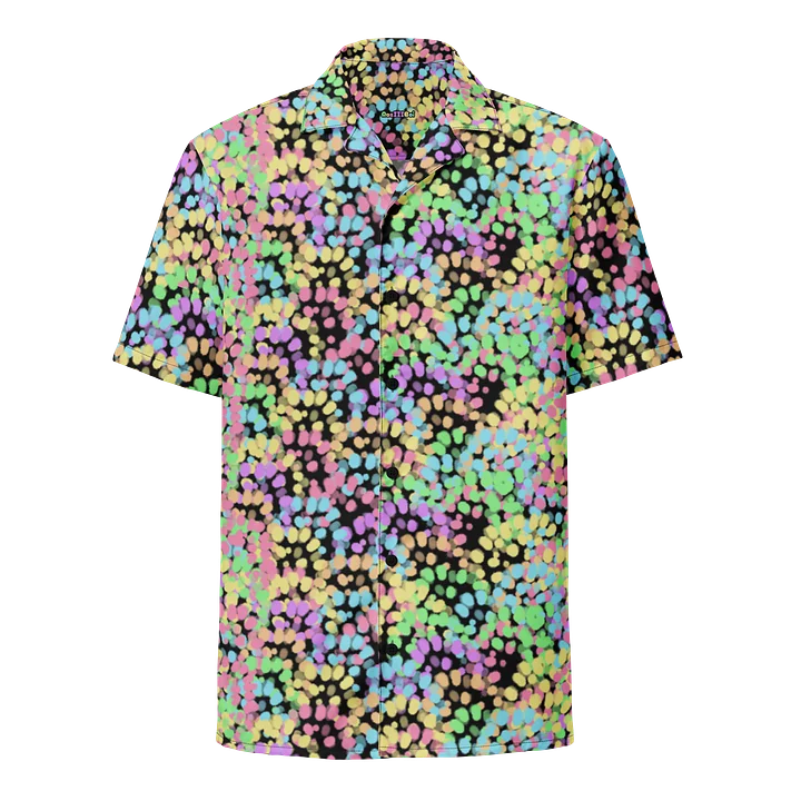 "RosiiiBoi" Spotted Hawaiian Shirt - Black product image (1)