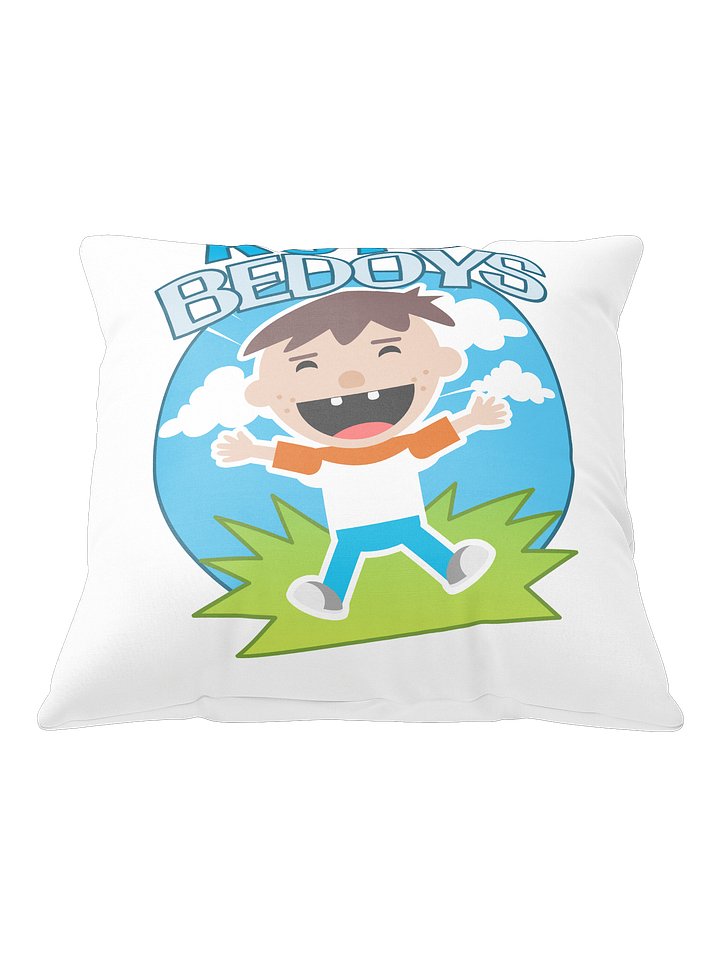 Roys Bedoys Jump for Joy Pillow product image (1)