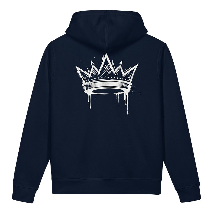 ONE KING True Crown Side Pocket Hoodie black print product image (1)
