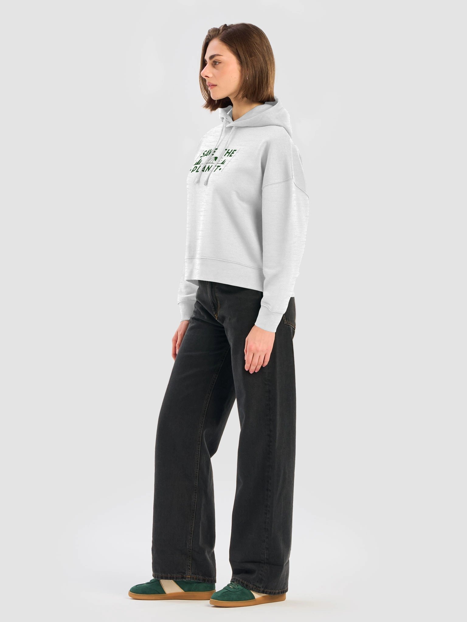 Save the Planet Organic Cotton Hoodie product image (2)