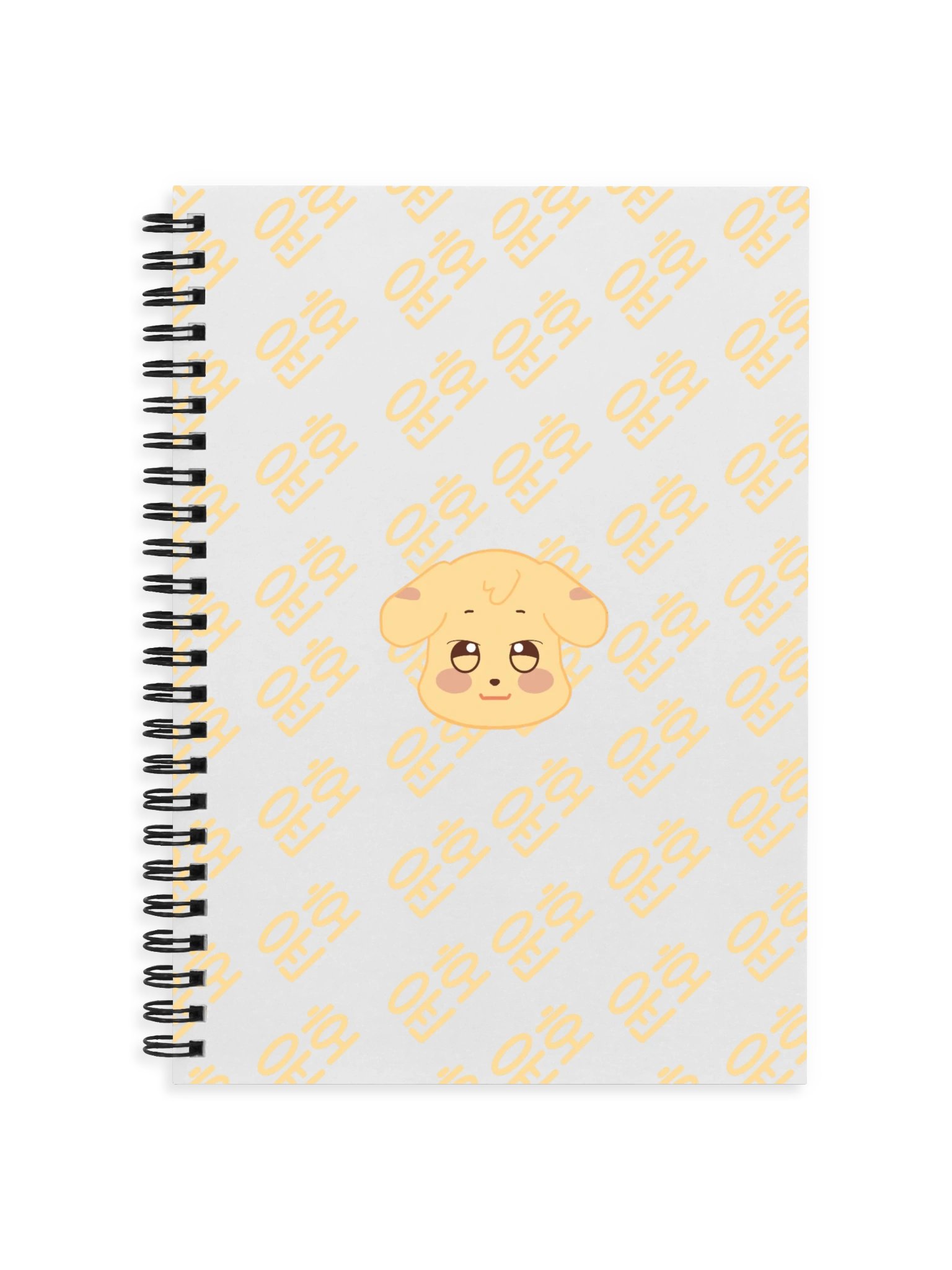 Tyudeongi name print graphed notebook product image (1)