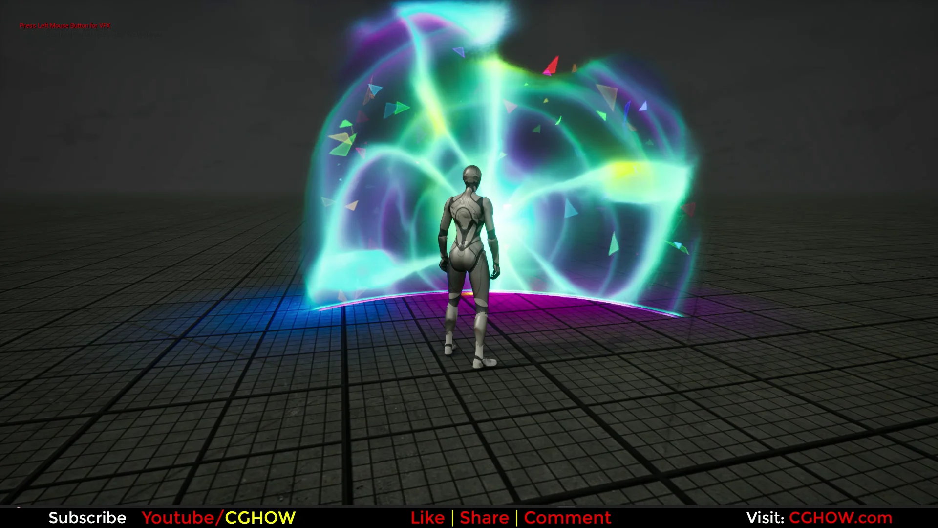 Aetheric Shield in Unreal Engine 5 Niagara product image (1)