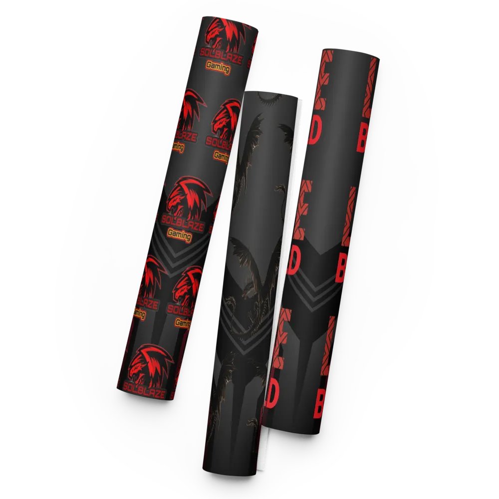 Solblaze Gaming Wrapping Paper product image (5)