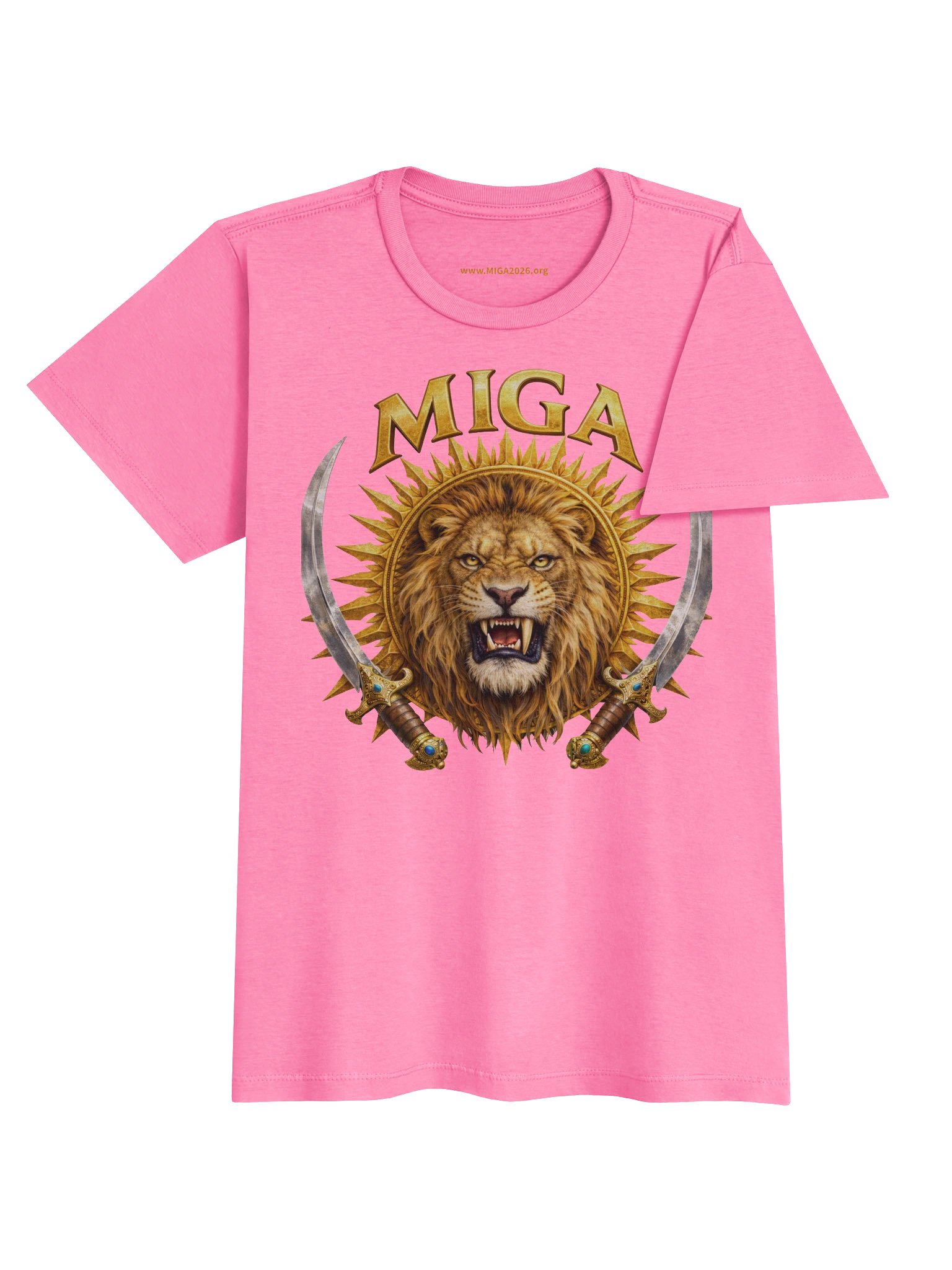 MIGA / No More IR Gold Women's Semi-Fitted Shirt product image (24)